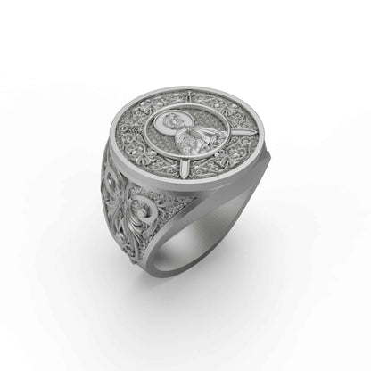 St Michael The Archangel Guardian Ring