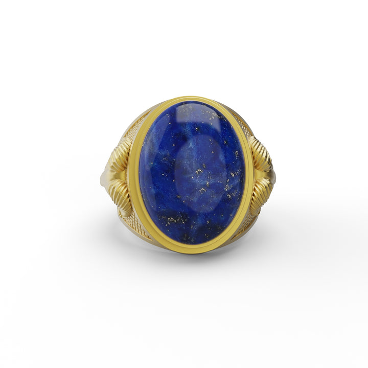 Aries Lapis Gemstone Ring