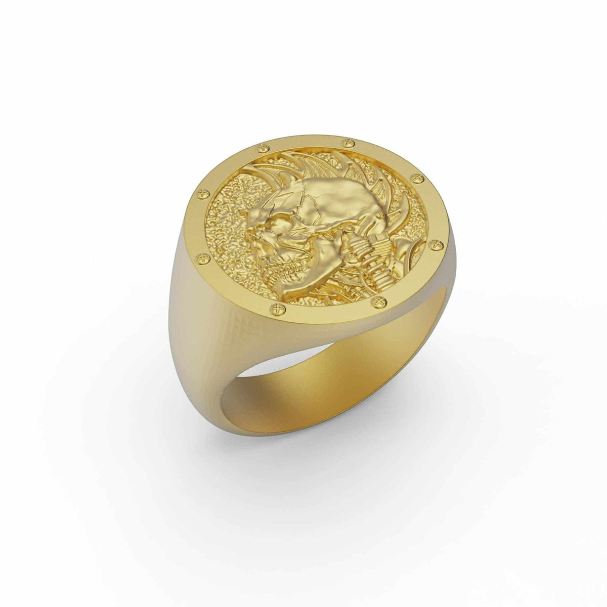 Punk Skull Ring
