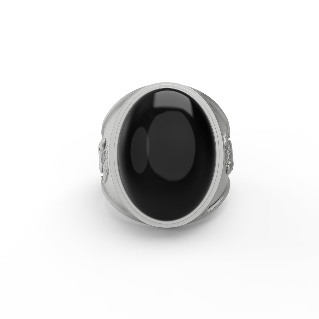 Angel Onyx Gemstone Ring