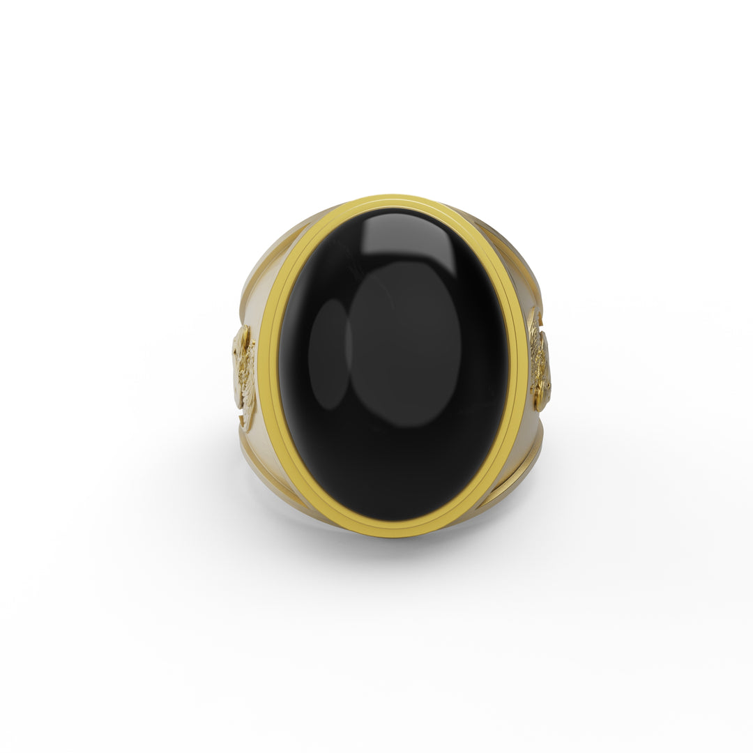 Angel Onyx Gemstone Ring