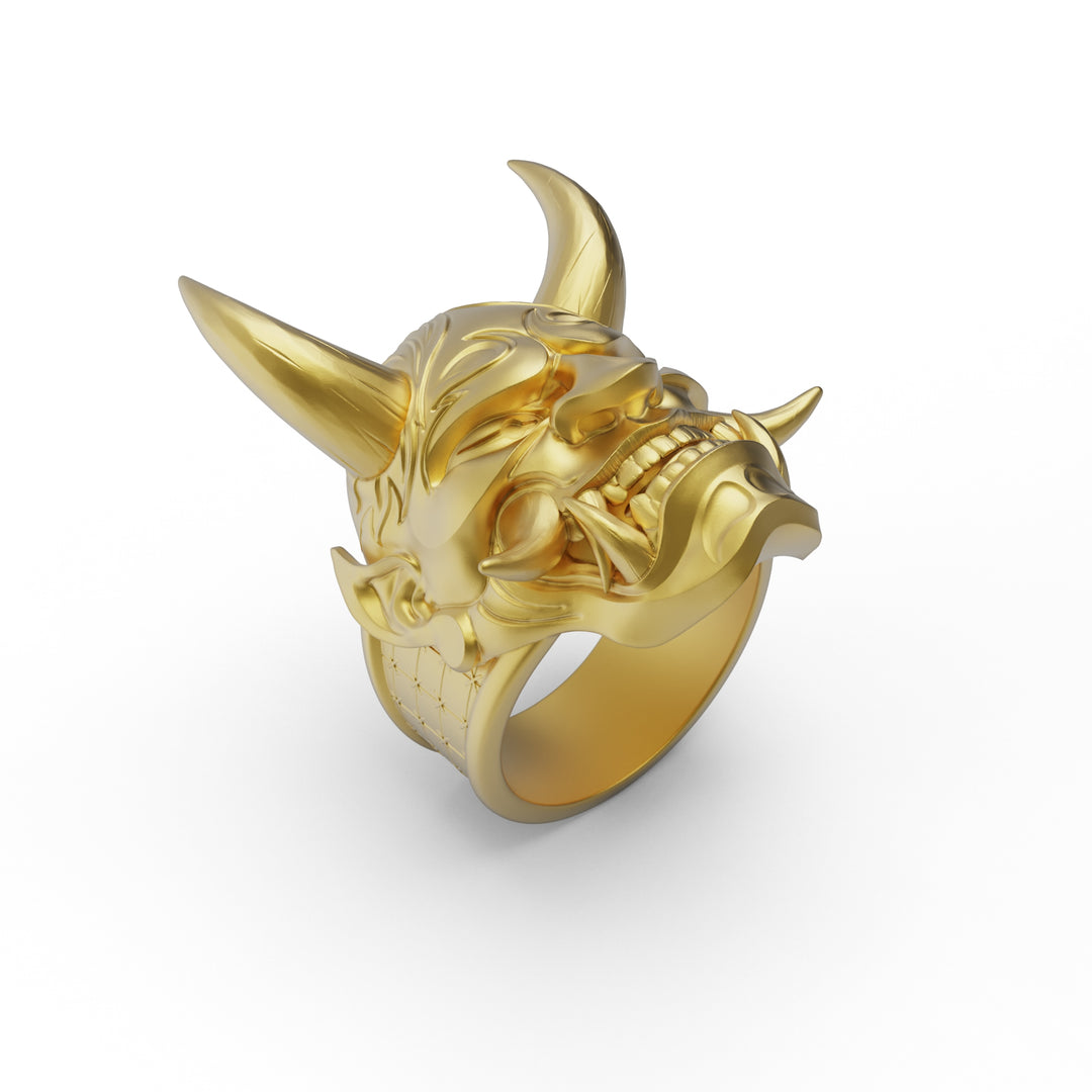 Hannya Demon Ring