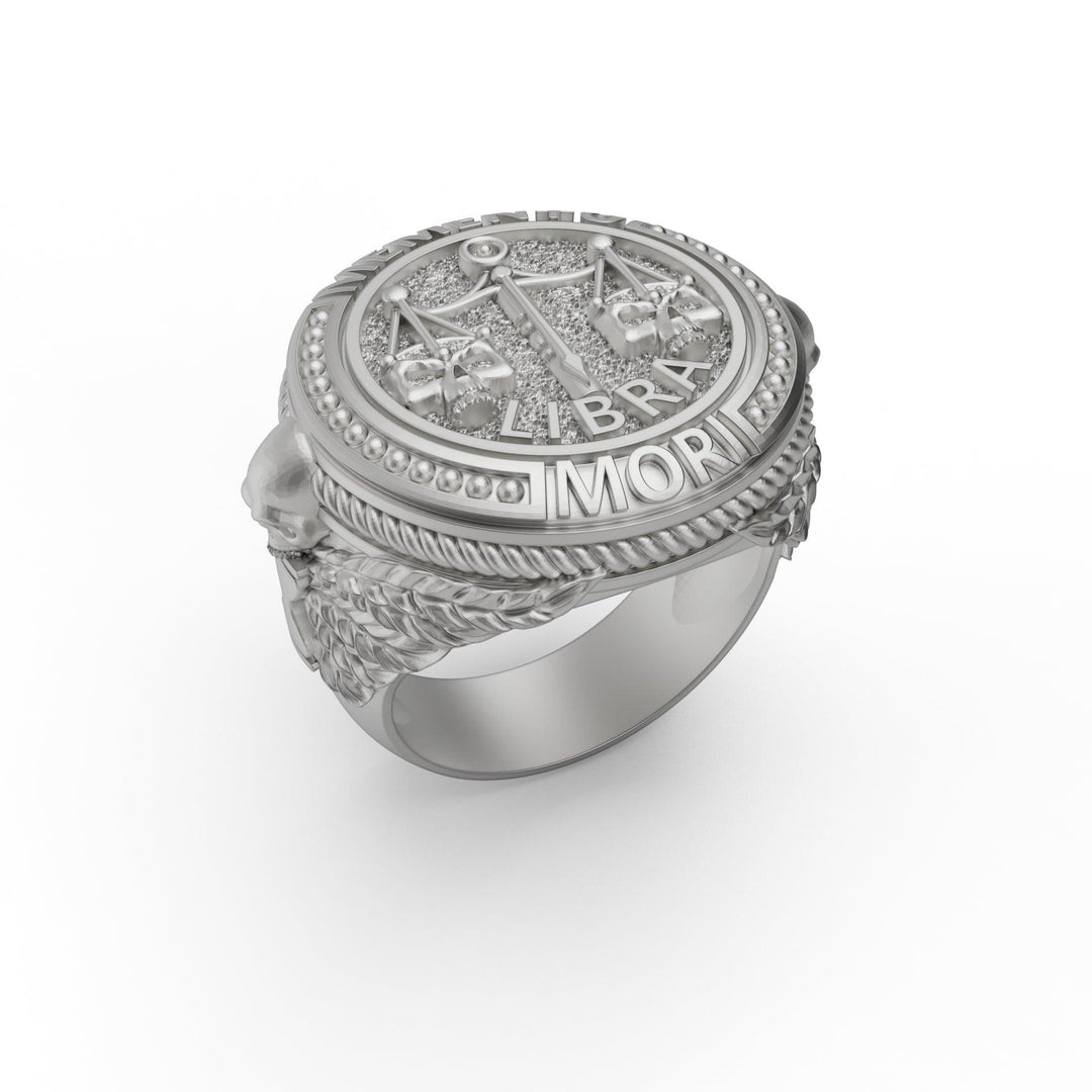 Libra Memento Mori Ring