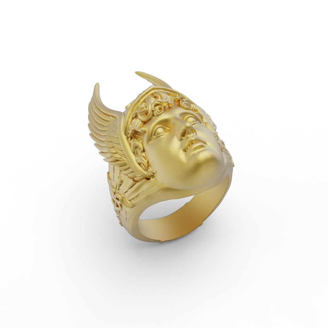 Caduceus Hermes Ring