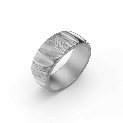 Sculpted Band Ring