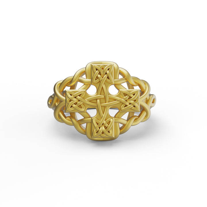 Thin Celtic Knot Ring