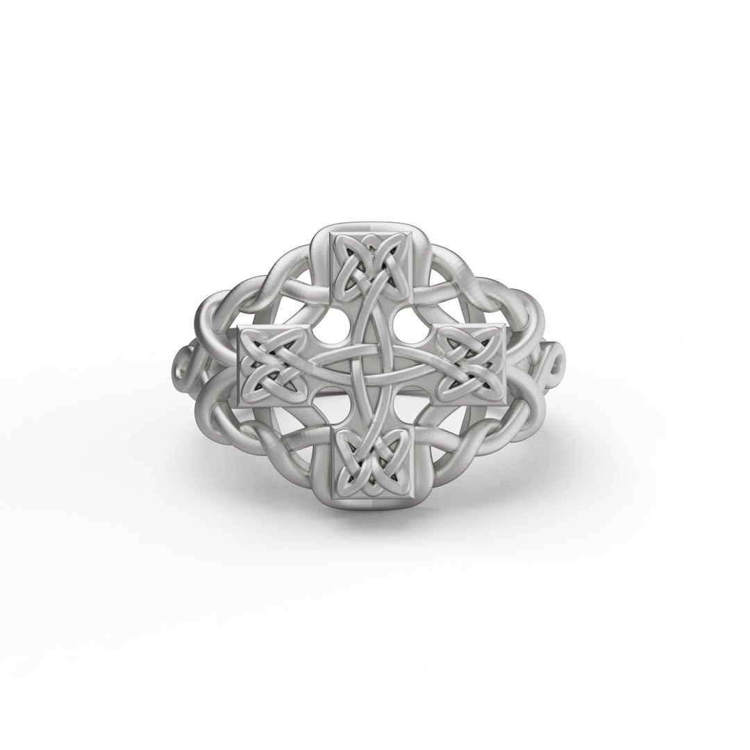 Thin Celtic Knot Ring