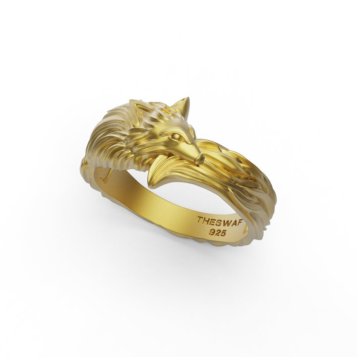 Fox Band Ring