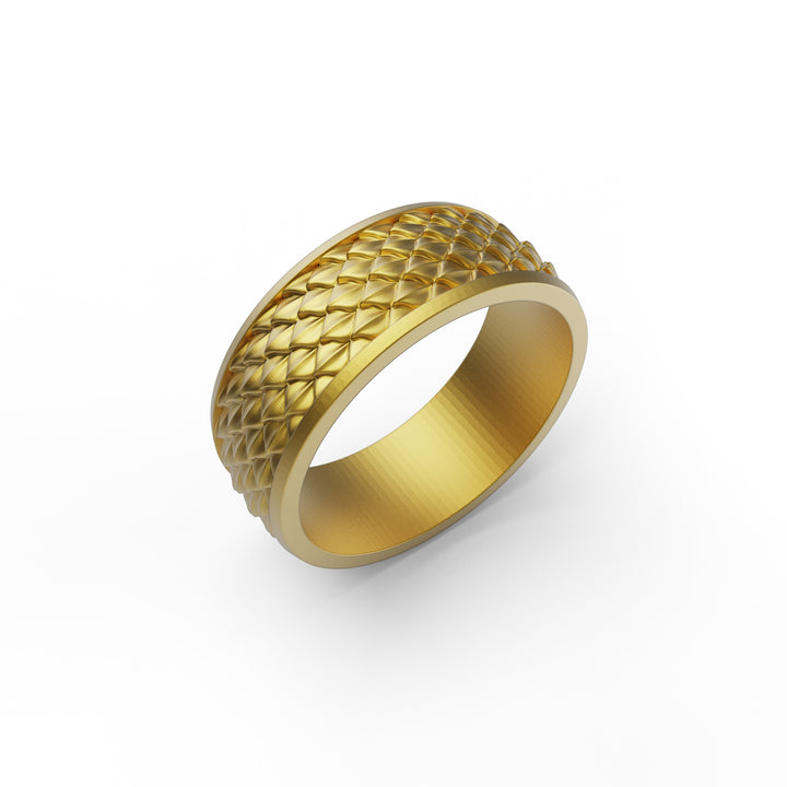 Dragon Scales Band Ring