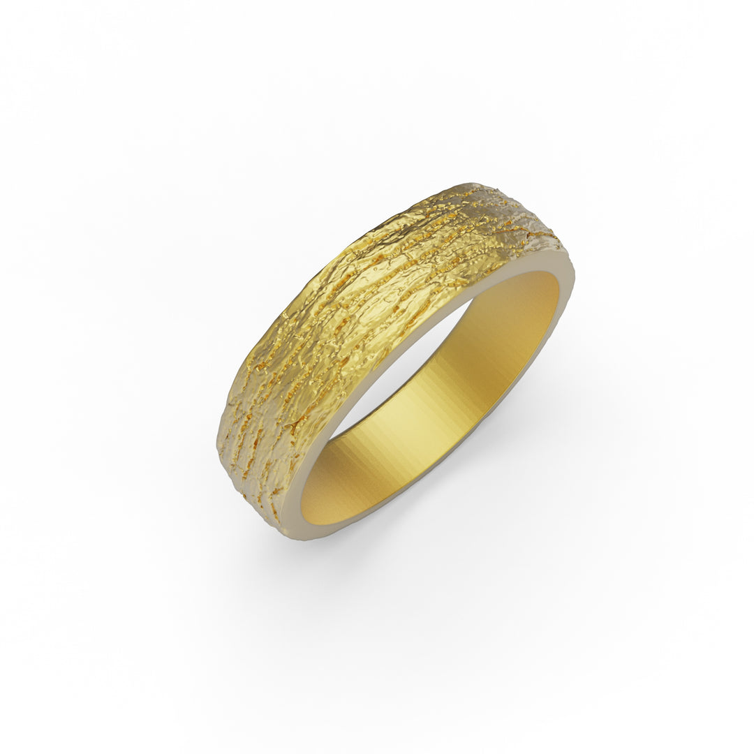 Tree Wedding Band