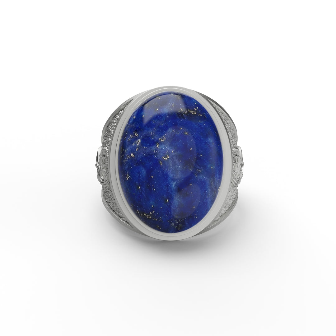 Phoenix Lapis Gemstone Ring