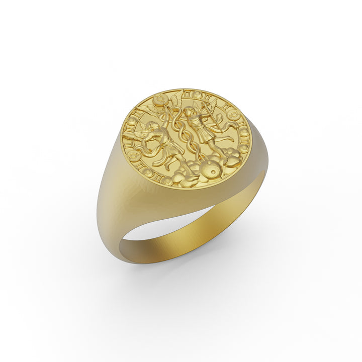 Gemini Zodiac Ring