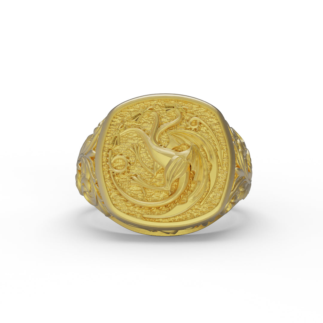 Targaryen Dragon Signet Ring