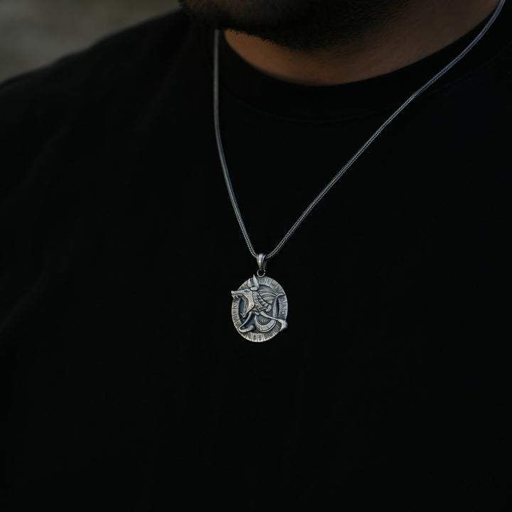 Anubis Medallion Necklace