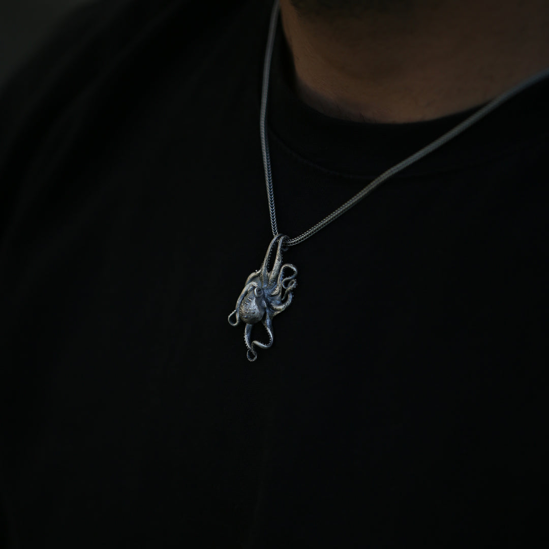 Hanging Octopus Necklace