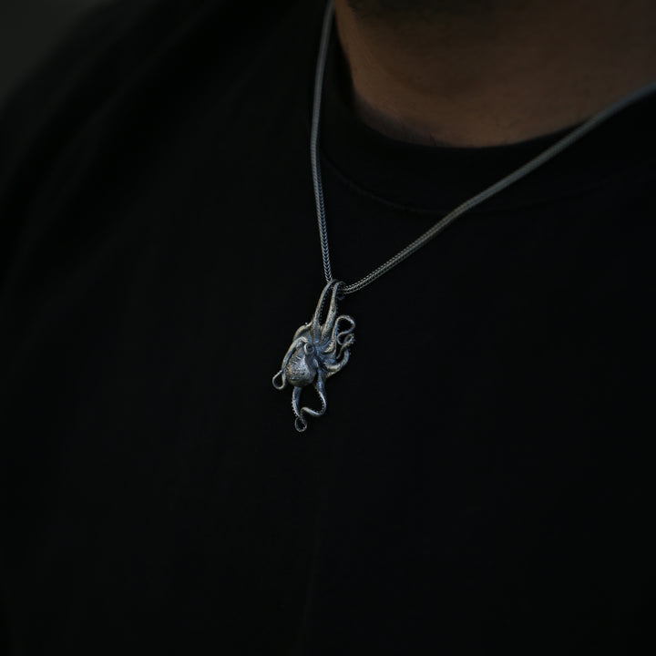 Hanging Octopus Necklace