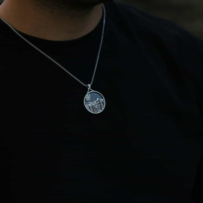 Moon and Nature Necklace