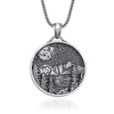 925 Sterling Silver Oxidized