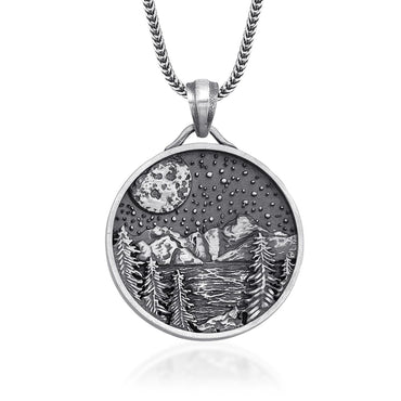 925 Sterling Silver Oxidized