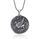 925 Sterling Silver Oxidized