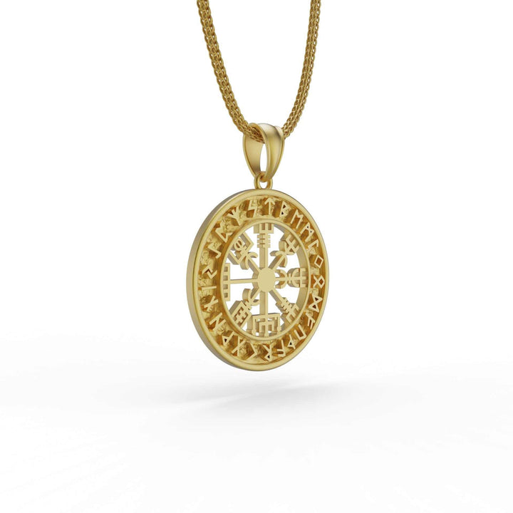 Viking's Vegvisir Necklace