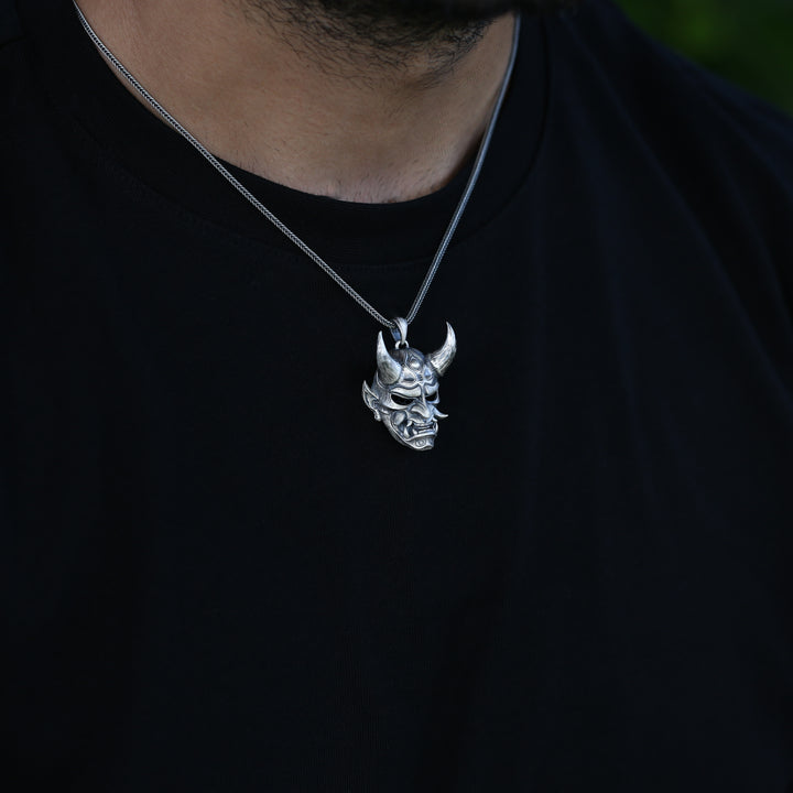 Hannya Mask Necklace