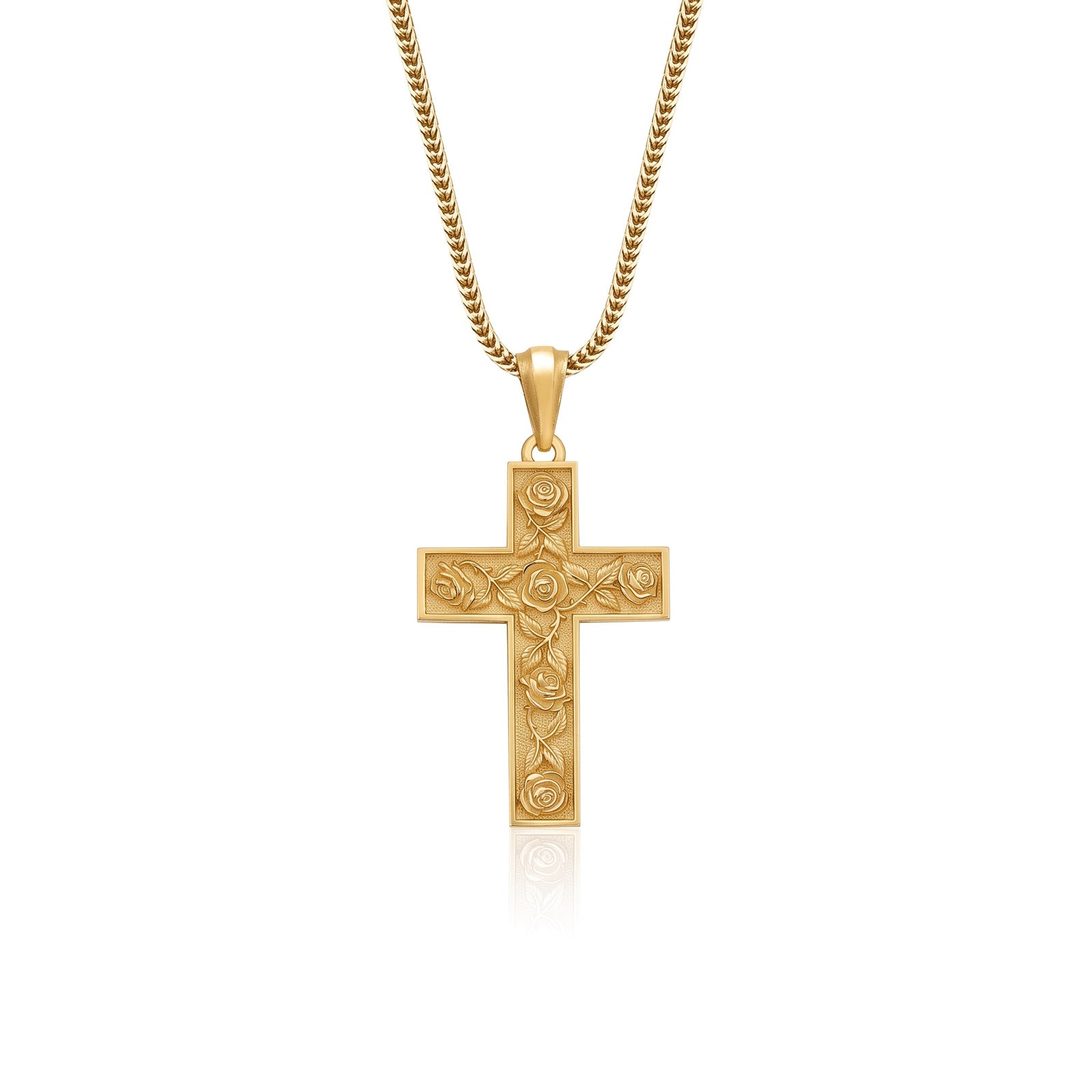 Rosenkreuz - Rose Cross Necklace – Theswaf