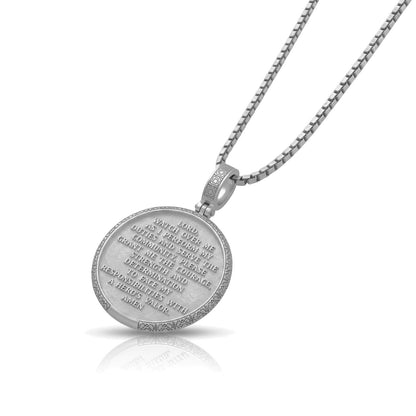 Saint Michael Victory Prayer Medal Necklace