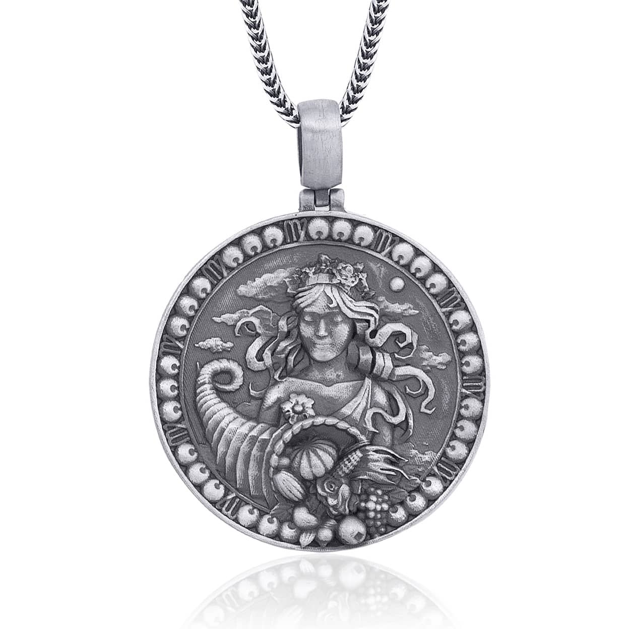 925 Sterling Silver Oxidized