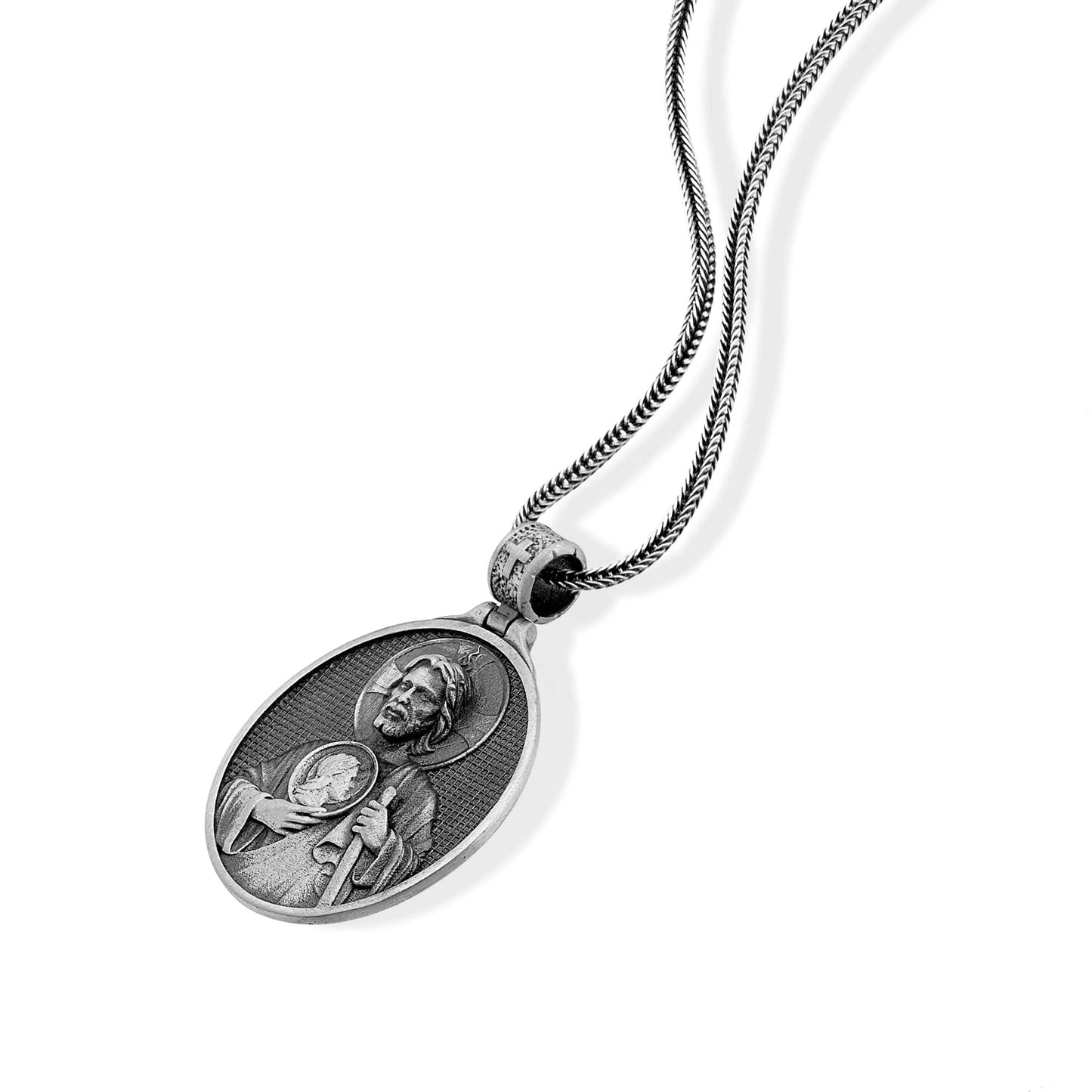 Saint Jude Medal Necklace