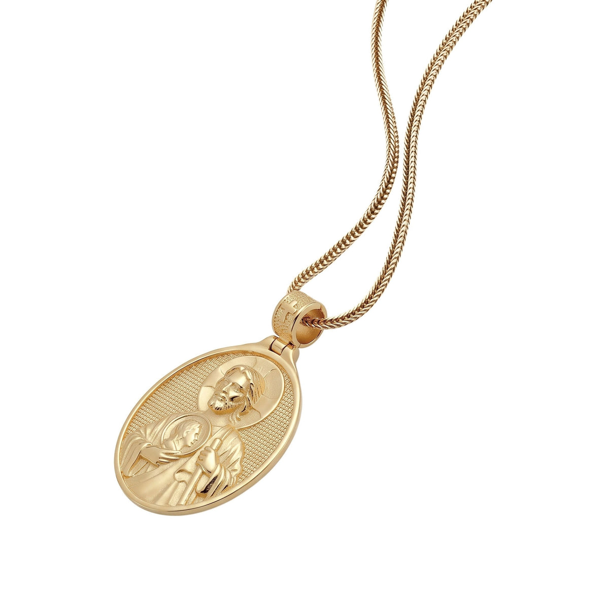 Saint Jude Medal Necklace