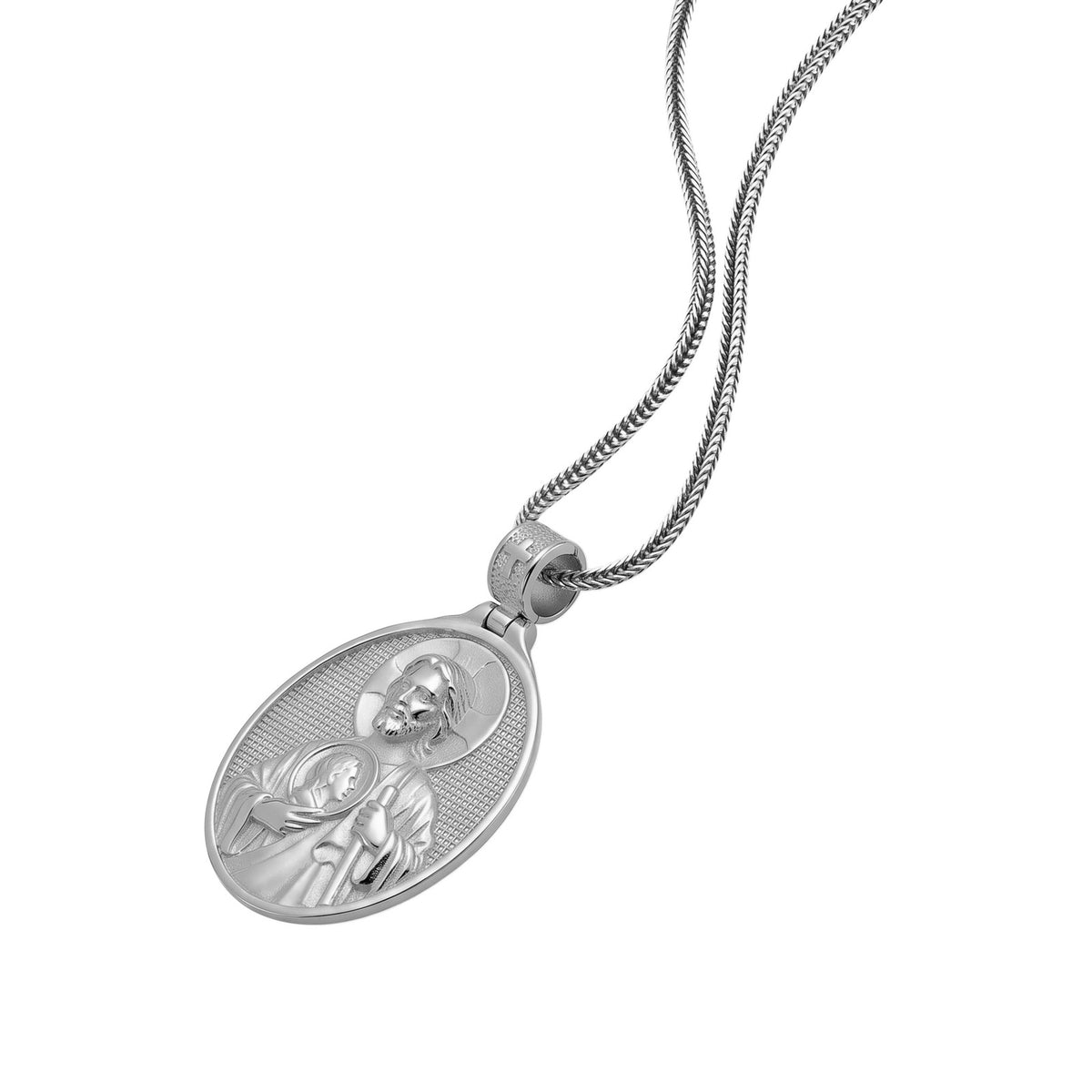 Saint Jude Medal Necklace