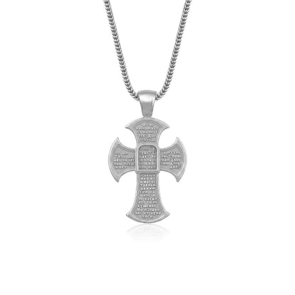 Jesus Christ Orthodox Cross Necklace