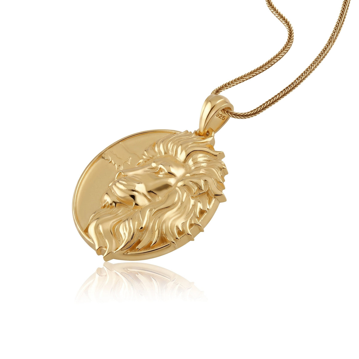 African Lion Necklace