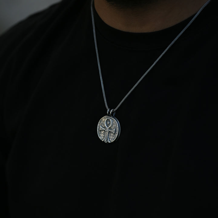 Ankh Coin Necklace