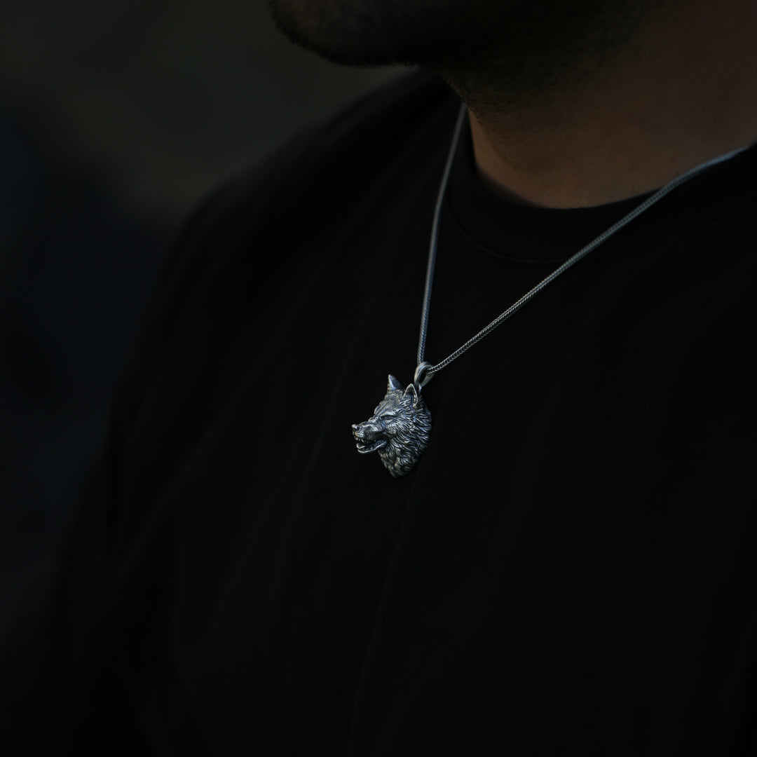 Fearless Wolf Necklace