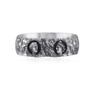 925 Sterling Silver Oxidized