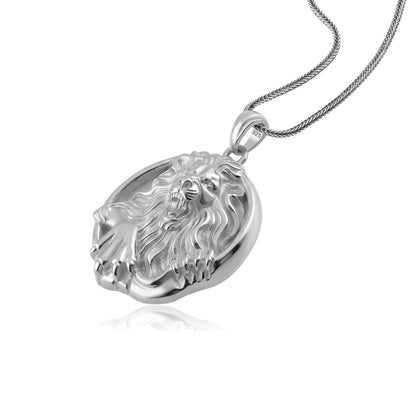 Lion Paws and Mane Necklace