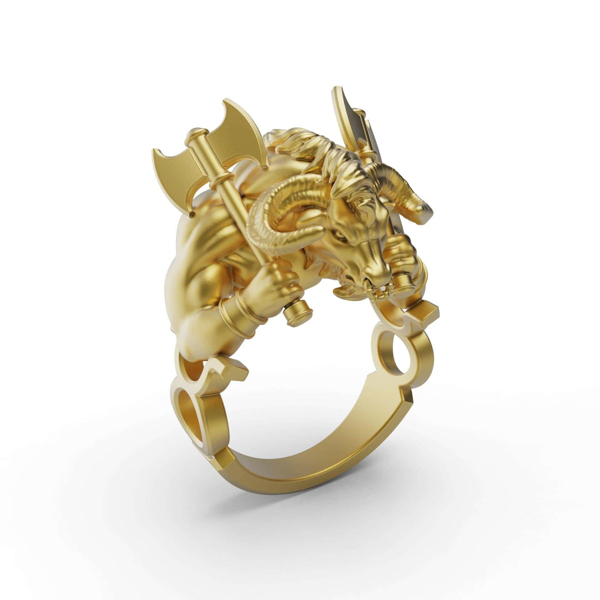 Zodiac Taurus Warrior Ring