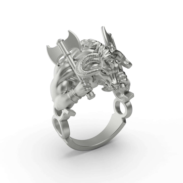 Zodiac Taurus Warrior Ring