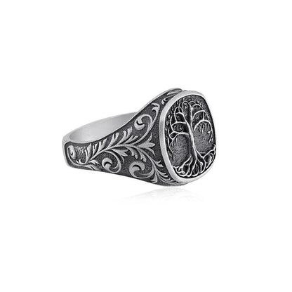 Tree Of Life Signet Ring