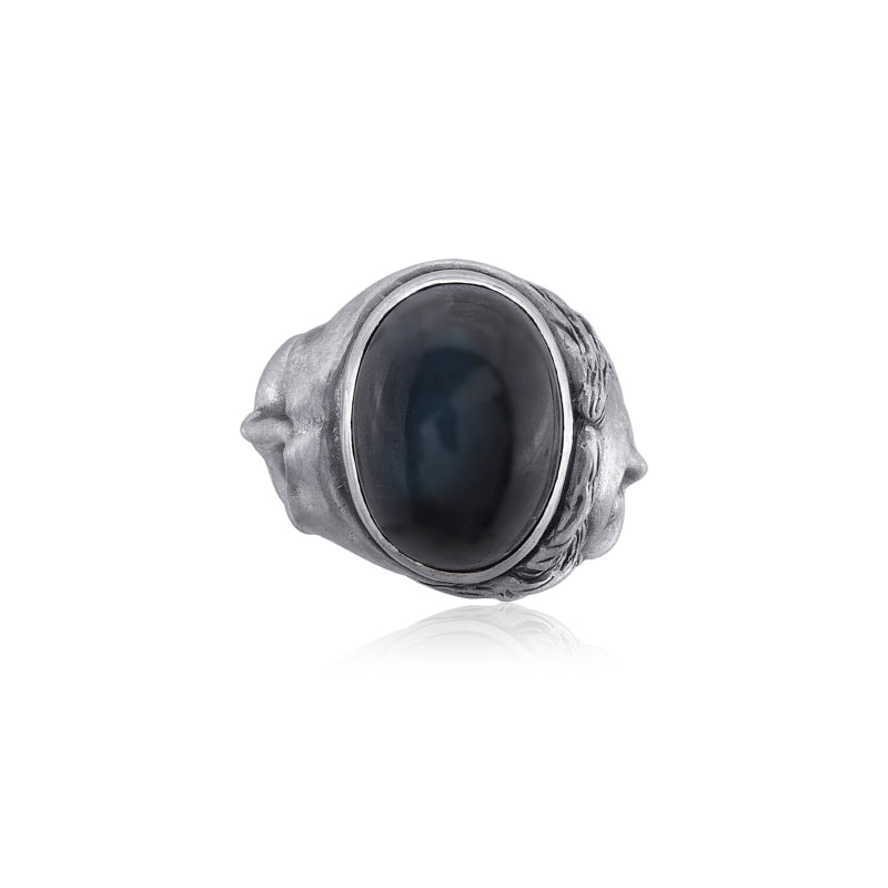 Venus De Milo Labradorite Ring top view