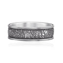925 Sterling Silver Oxidized