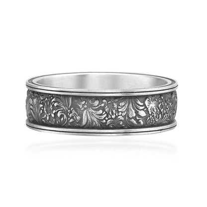 925 Sterling Silver Oxidized