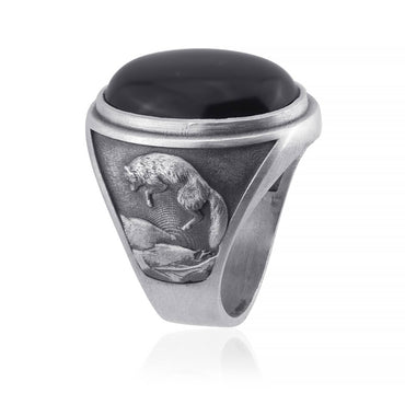 925 Sterling Silver Oxidized