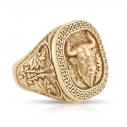 Patterned Buffalo Ring