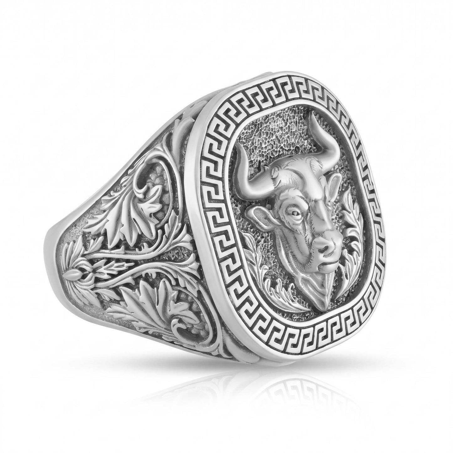 Patterned Buffalo Ring
