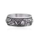 925 Sterling Silver Oxidized