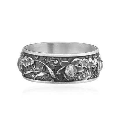 925 Sterling Silver Oxidized