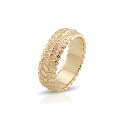 Dragon Scales Band Ring